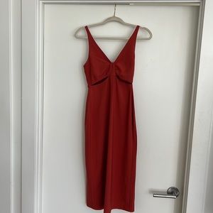 Abercrombie & Fitch Cutout Midi Dress - XS